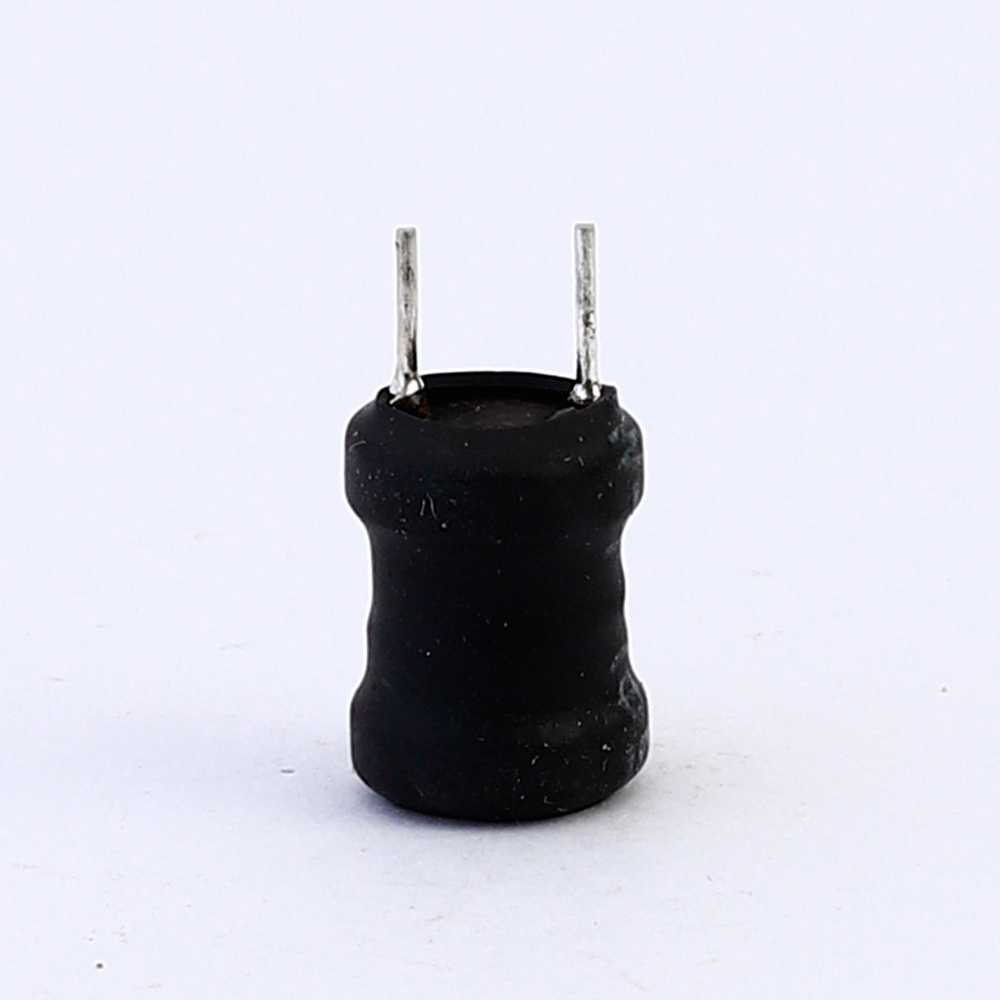 QS High Quality 8*12mm 2 Pins drum Inductor 680uH Ferrite Core Choke I-Shaped Inductors