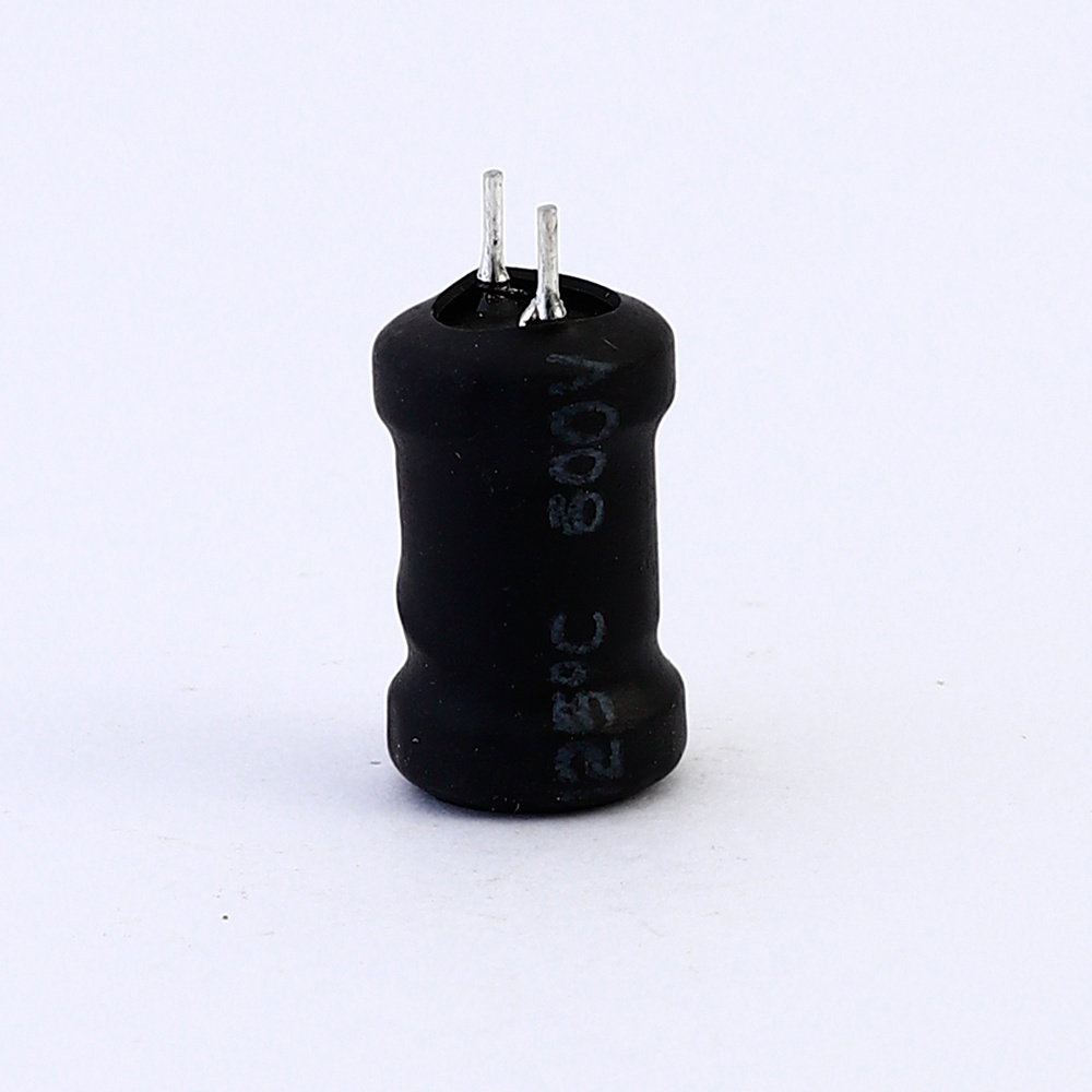 QS High Quality 8*12mm 2 Pins drum Inductor 680uH Ferrite Core Choke I-Shaped Inductors