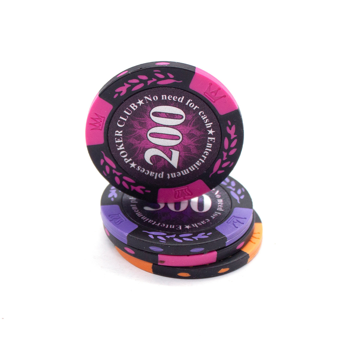 Wholesale 14 gram Customized Professional Clay Poker Chips Ceramic Poker chips With Custom Printing