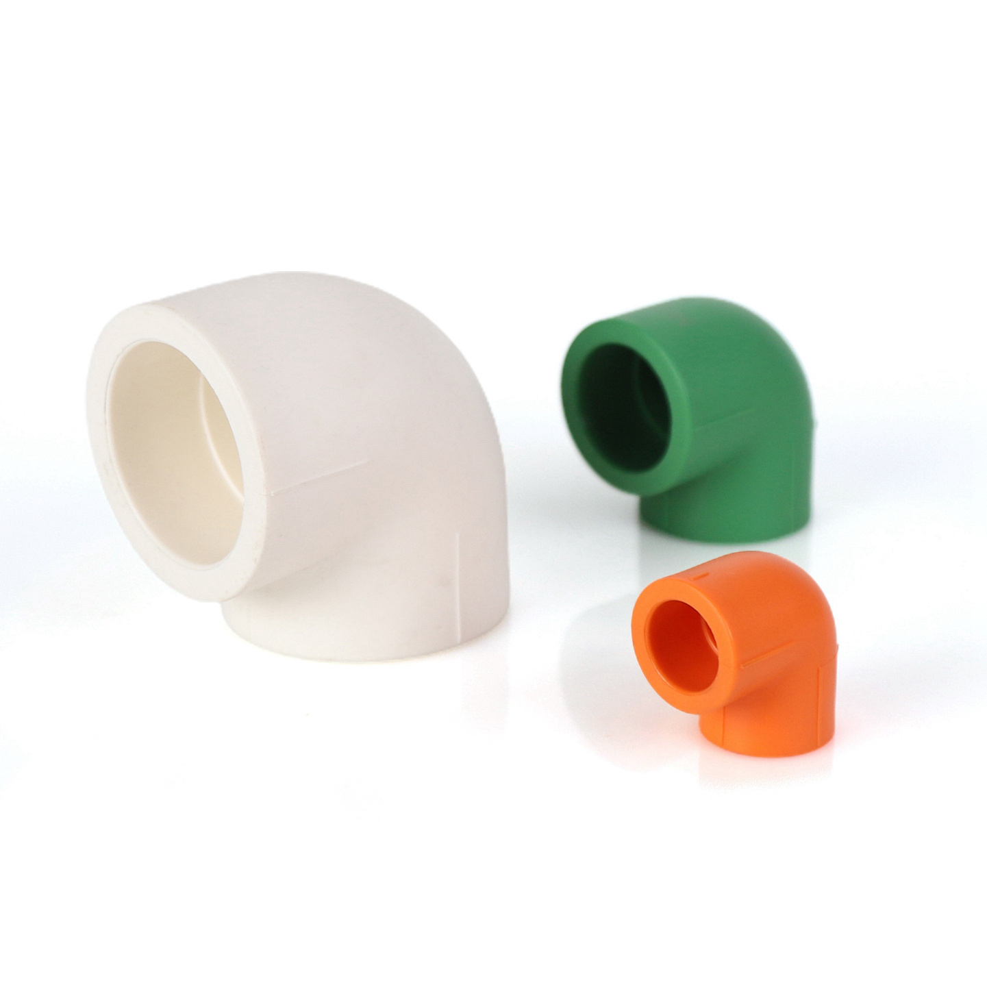 Ppr Pipe Fittings Full Plastic Equal Elbow Joint Ppr Elbow Adapter For Plumbing Water Pipe