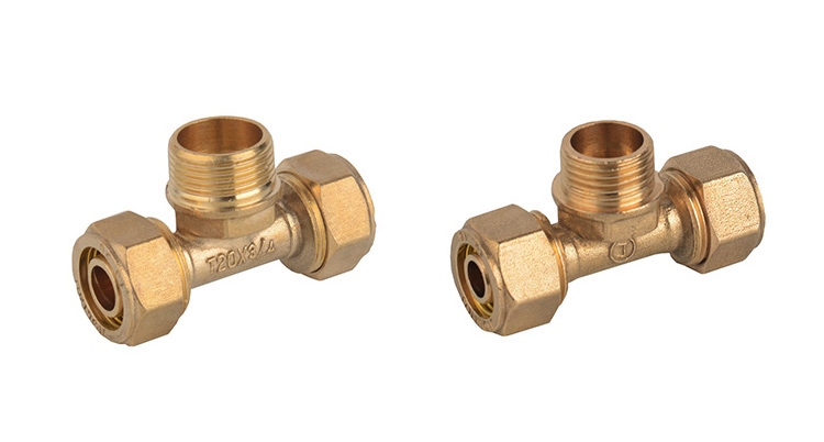 factory wholesale pex pipe fitting brass compression fitting