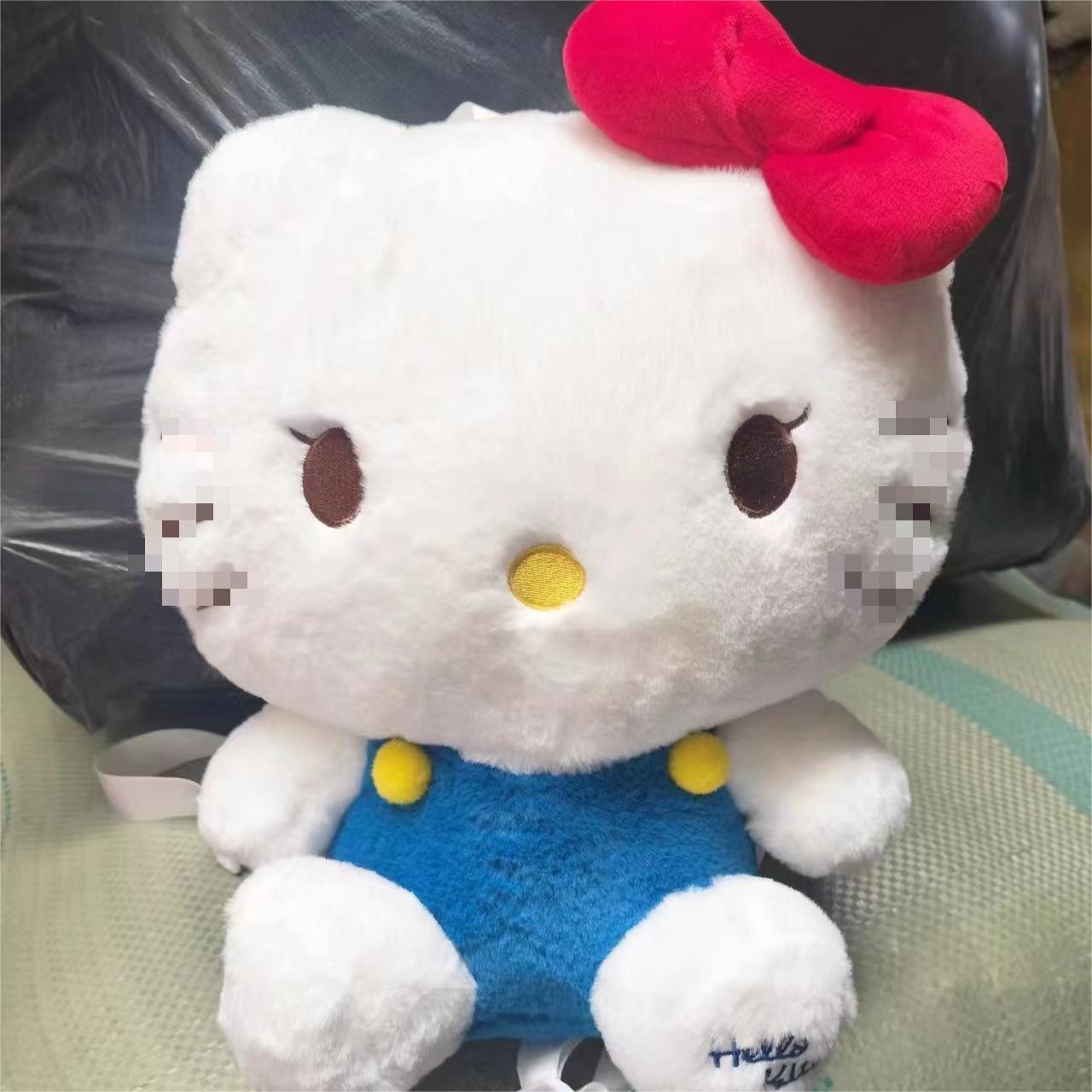 LINDA toy Wholesale customize Kawaii Sanrioes My Melody Kuromi Cinnamoroll Anime Plush Bag Shoulder Bags Handbags Plush Backpack