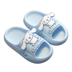 AL  Kawaii Kuromi Kuromi Cinnamoroll Cute Cartoon Summer Slippers My Melody Non-slip Indoor Outdoor Slipper