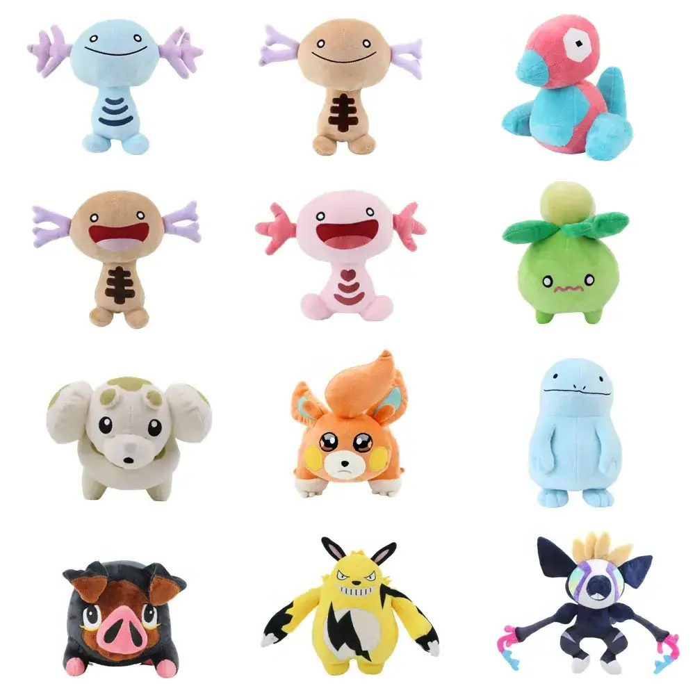 AL  New designs products wholesale 13 style cute pokemoned plush toys Stuffed Plush Bikachu for Kids Birthday Gift