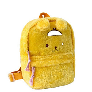 Linda Cross border cartoon backpack kulomi school bag cute cinnamon dog plush kids backpack