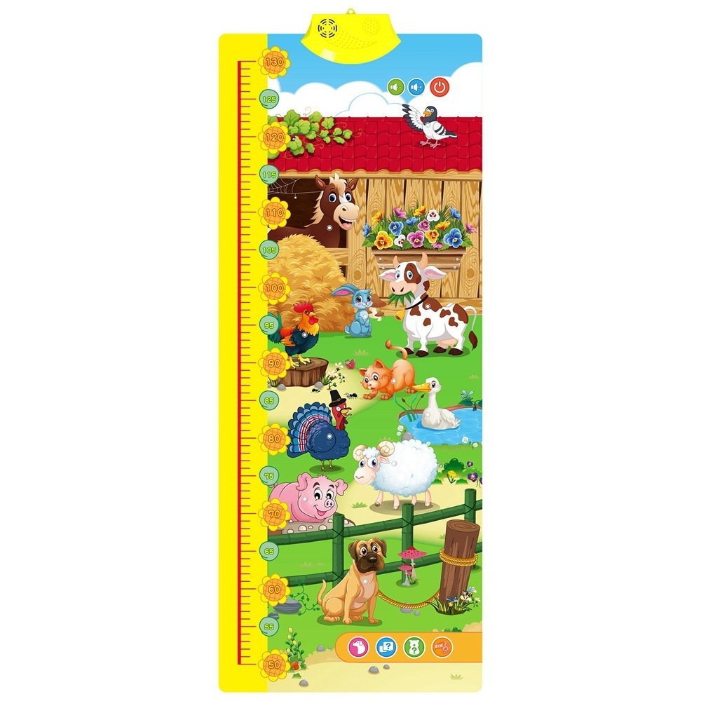 LINDA toy Russian  Kids Educational Alphabet Talking Poster Chart Plastic Toy for Kids with Different Designs