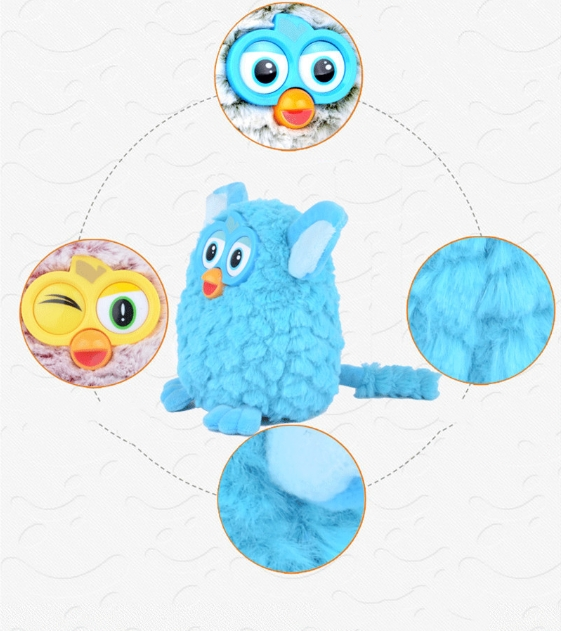 A L 2024 wholesale  Hot Selling Electric Talking Phoebe Elf Plush toys  Cute Electronic Pet Owl Toys