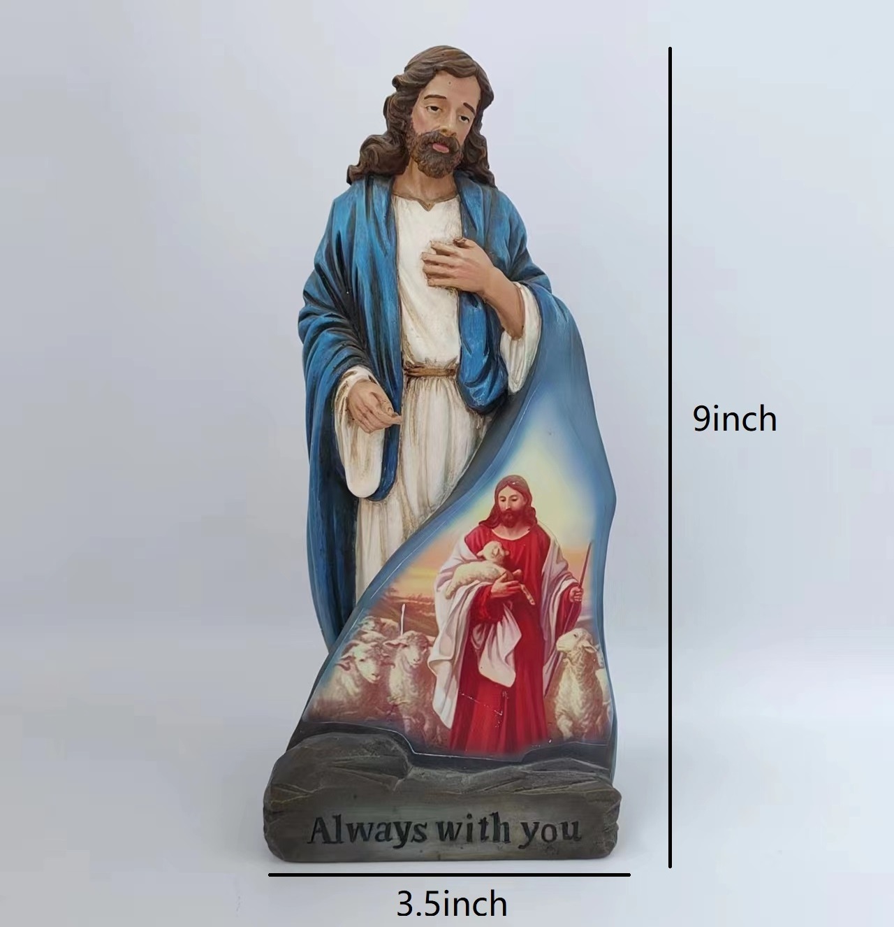 Creative Resin Crafts Christ Child Figurine Items Christian Sculptures Jesus Catholic Religious Statues