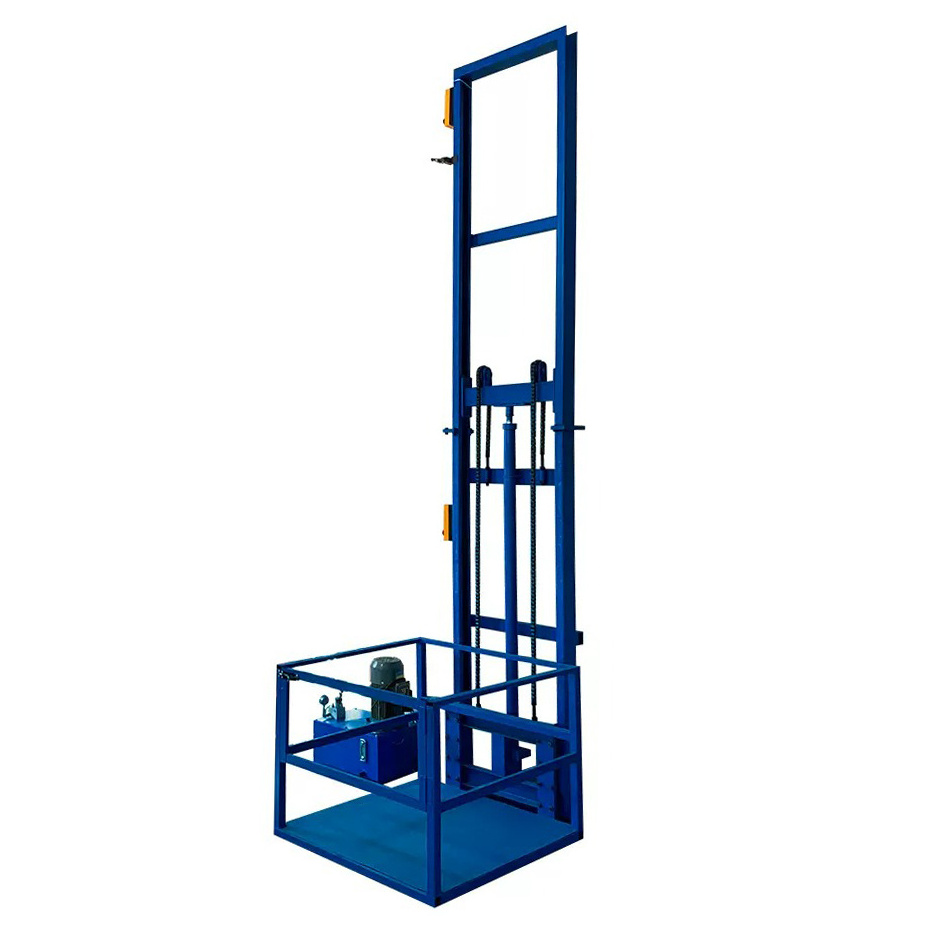 Customization Warehouse Goods Lift Freight Elevator Lift Hydraulic Small Cargo Lift