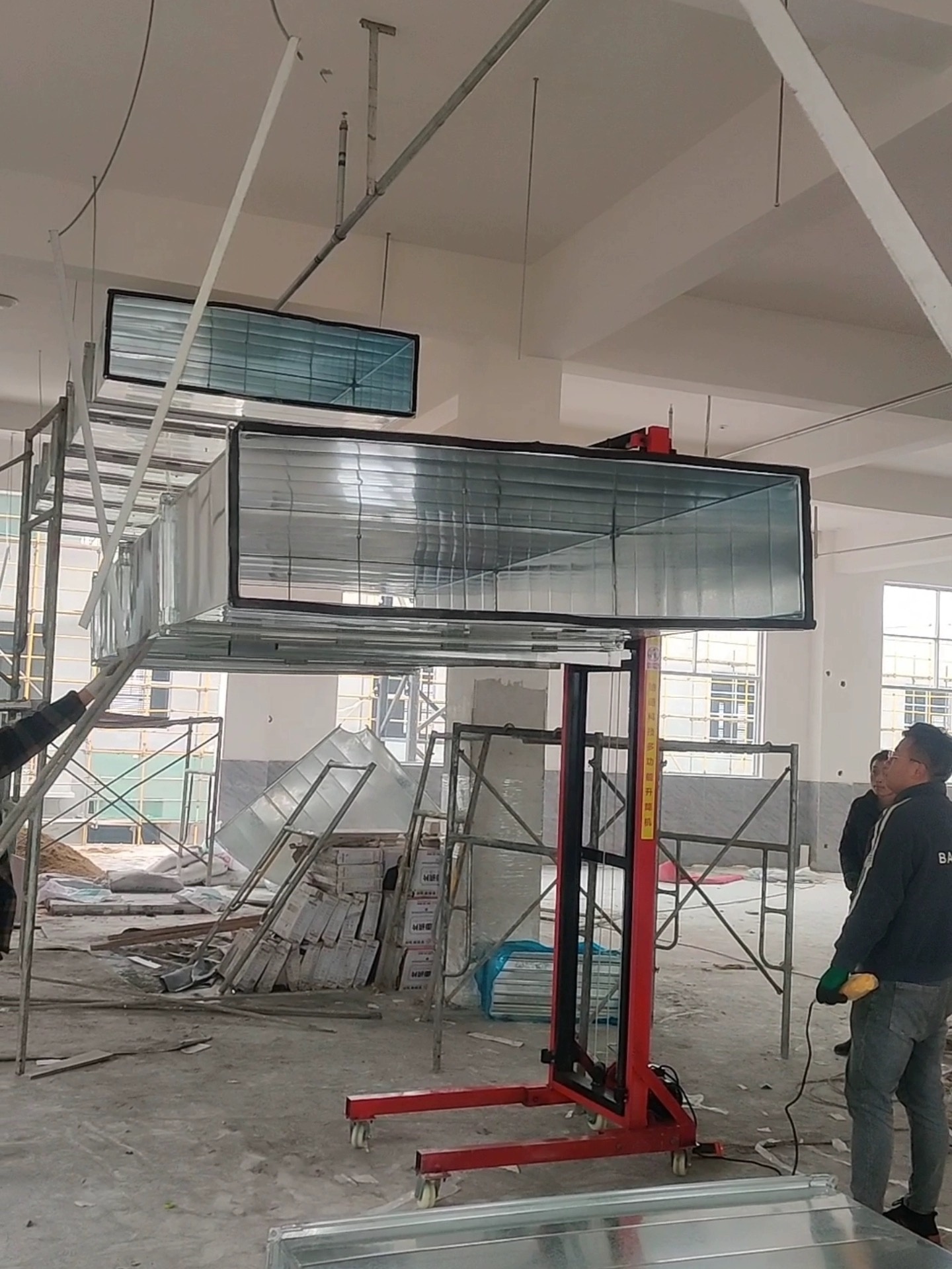 Air Duct Lift Wholesale Custom Automatic Electric Bricks Lift Mini Hydraulic Forklift Stacker