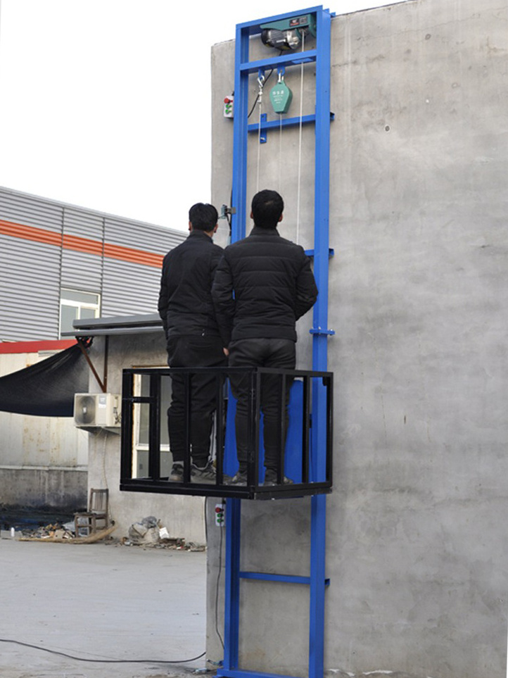 High Quality 500kg Cargo Lifts Elevator Electric Lifting Platform For Warehouse