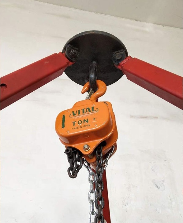 Customized Professional Lifting Tool Portable Retractable Crane Tripod Bracket