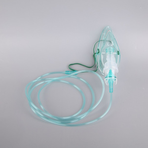 Disposable Adult Size Sterile Transparent Medical Oxygene Mask Venturi Nebulizer Mask