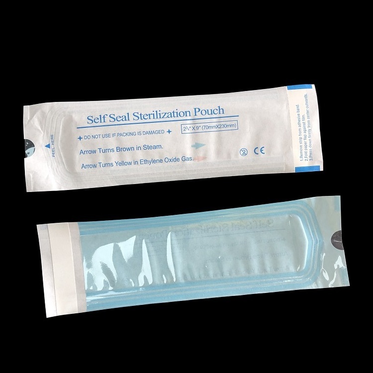 Meidcal Sterile Packaging Pouches Disposable Self-seal Dry Heat Sterilization Pouch