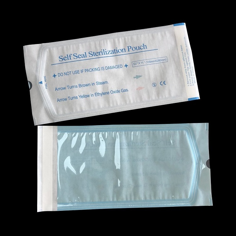 Meidcal Sterile Packaging Pouches Disposable Self-seal Dry Heat Sterilization Pouch