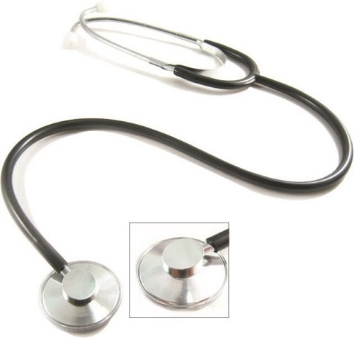 Portable Carry Professional Hospital Medical Pediatric Cardiology Dual Head Stethoscope