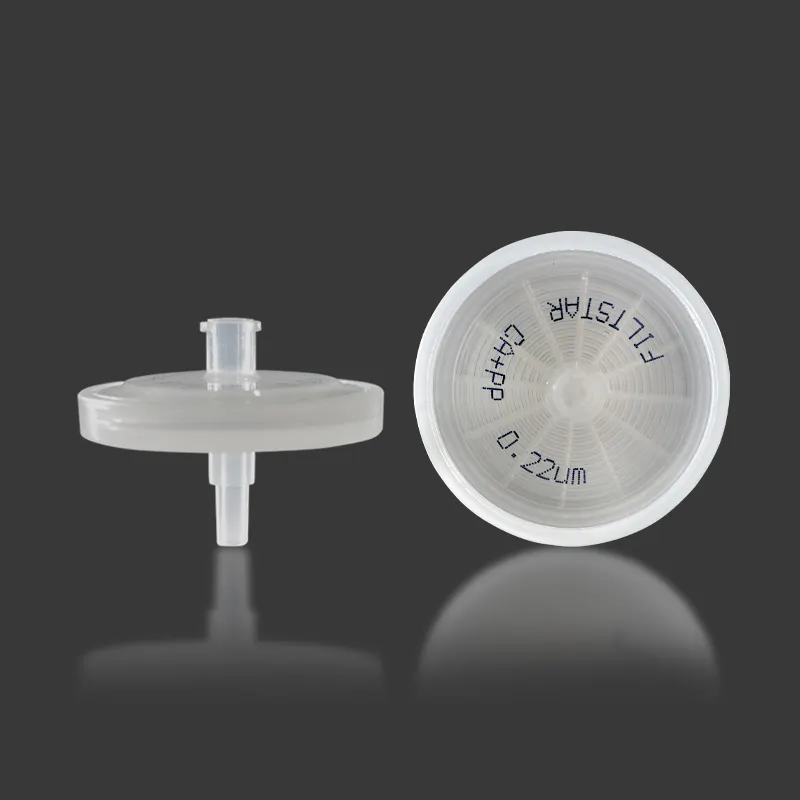 Medical Grade OEM Disposable Sterile Ptfe Hydrophilic Nylon Syringe Filter 0.45