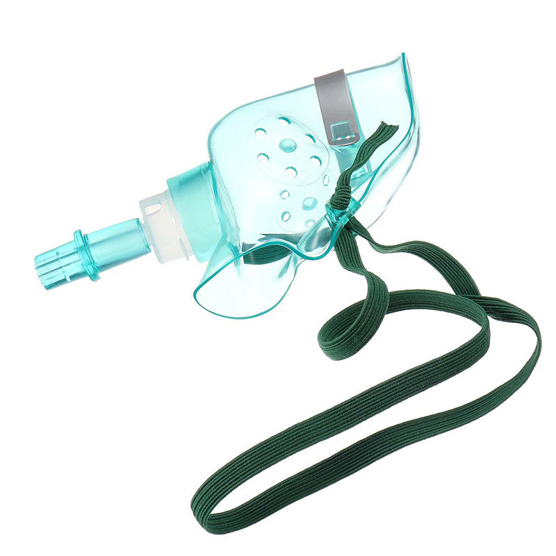 portable disposable non rebreather high concentration infant adult nebulizer kit plastic facial oxygen masks for medical grade