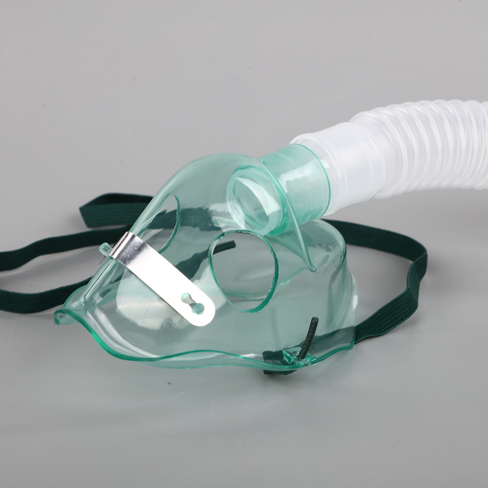 Disposable Adult Size Sterile Transparent Medical Oxygene Mask Venturi Nebulizer Mask