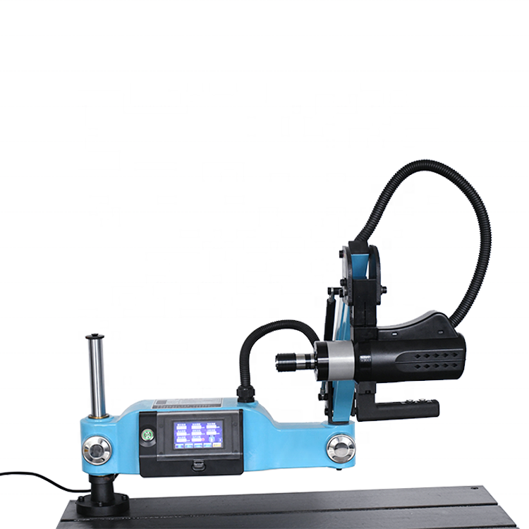 New design high speed CNC servo auto electric flexible arm drilling tool vertical tapping machine