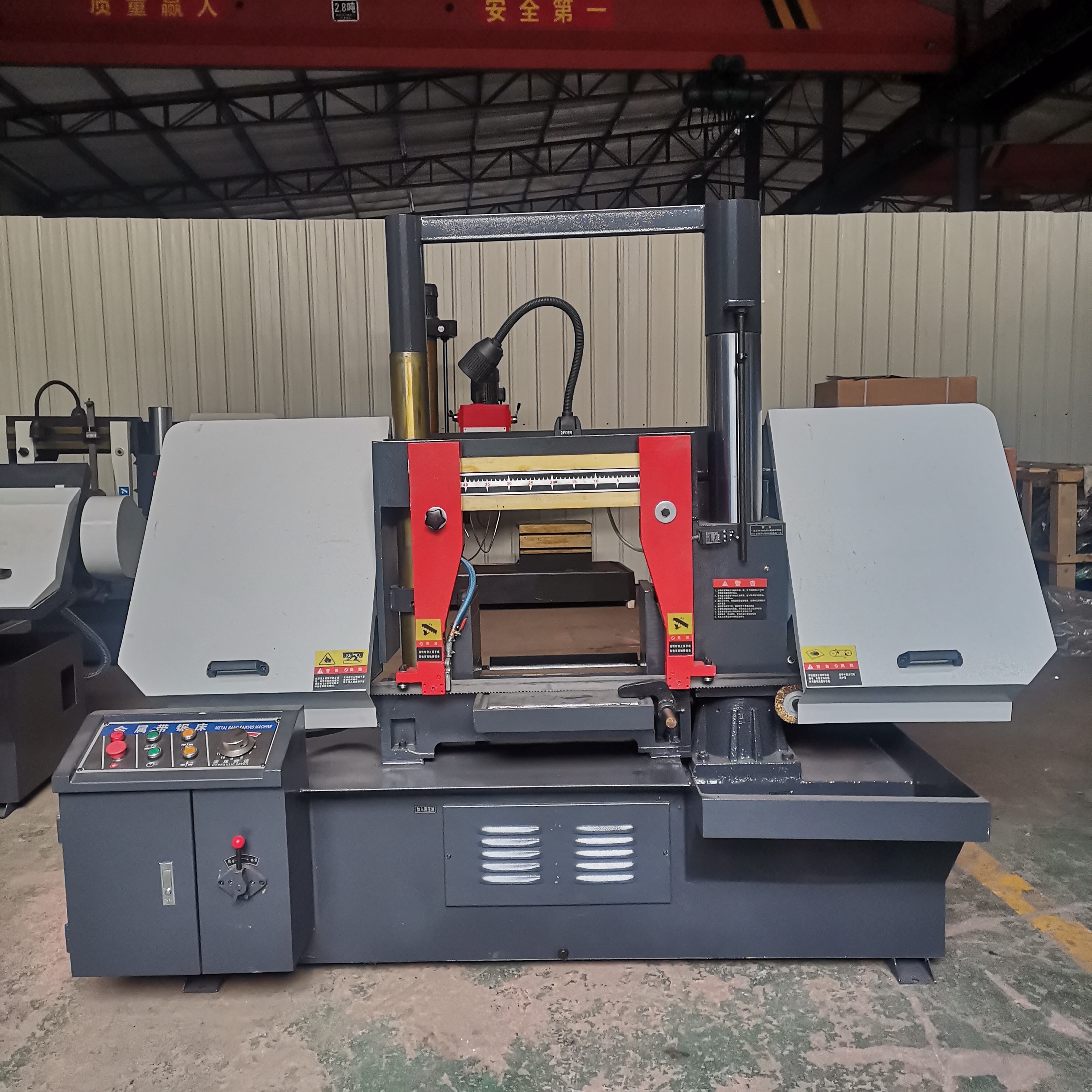 plank cutting optimum multifunctional band saw machines gb4260 electric band saw for sale