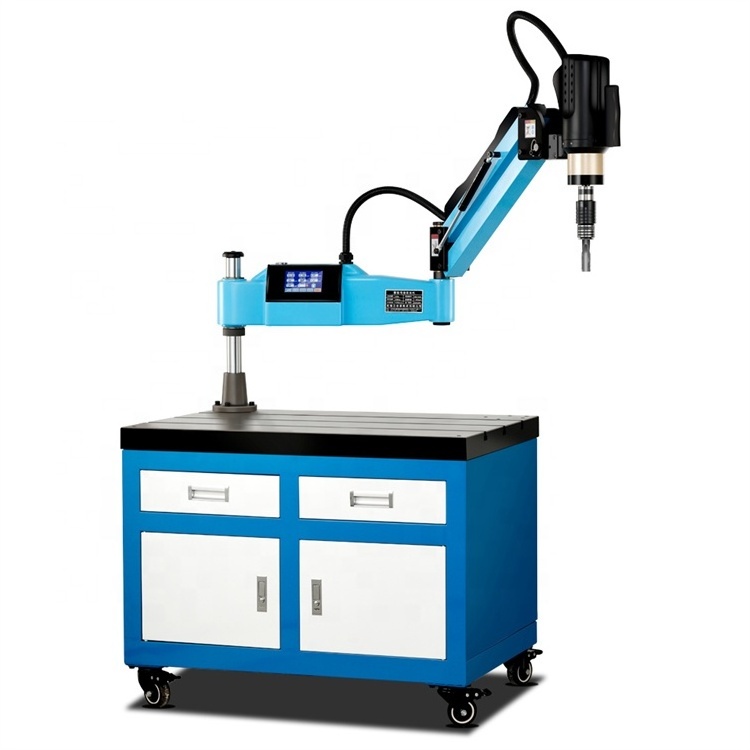 Best price cnc automatic M2-M10 tapping&drilling machine with universal head servo motor and touch screen