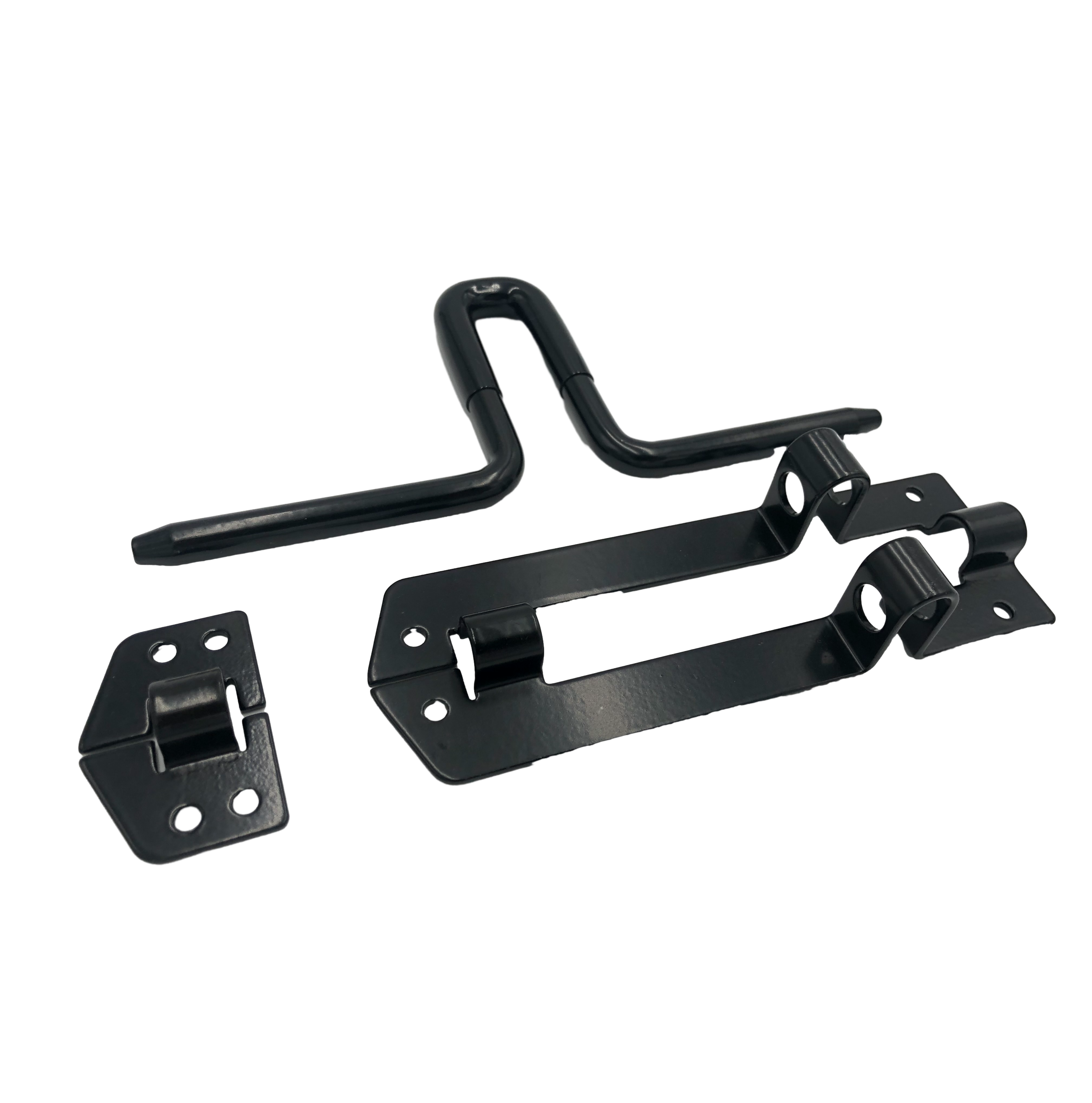 Black safety lock Bolt Heavy Duty Slide Bolt Lock Fence Gate Latch