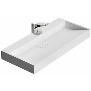 Solid Surface Polyresin Coating Wash Basin for Modern Bathroom Vanity