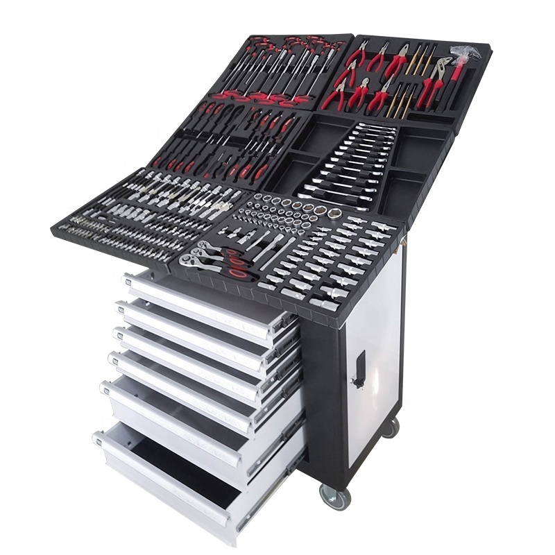 Tool cabinet Iron Cabinet workshop multifunctional drawer storage cabinet thickened toolbox tool cart cart can be customized