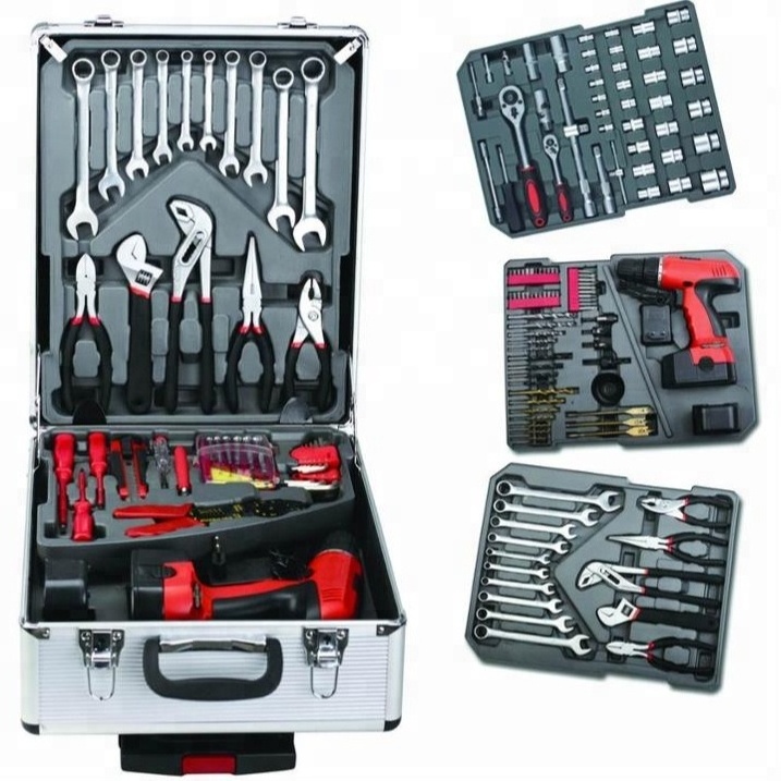 166PCS cordless tool sets in case power tools set electrical tools