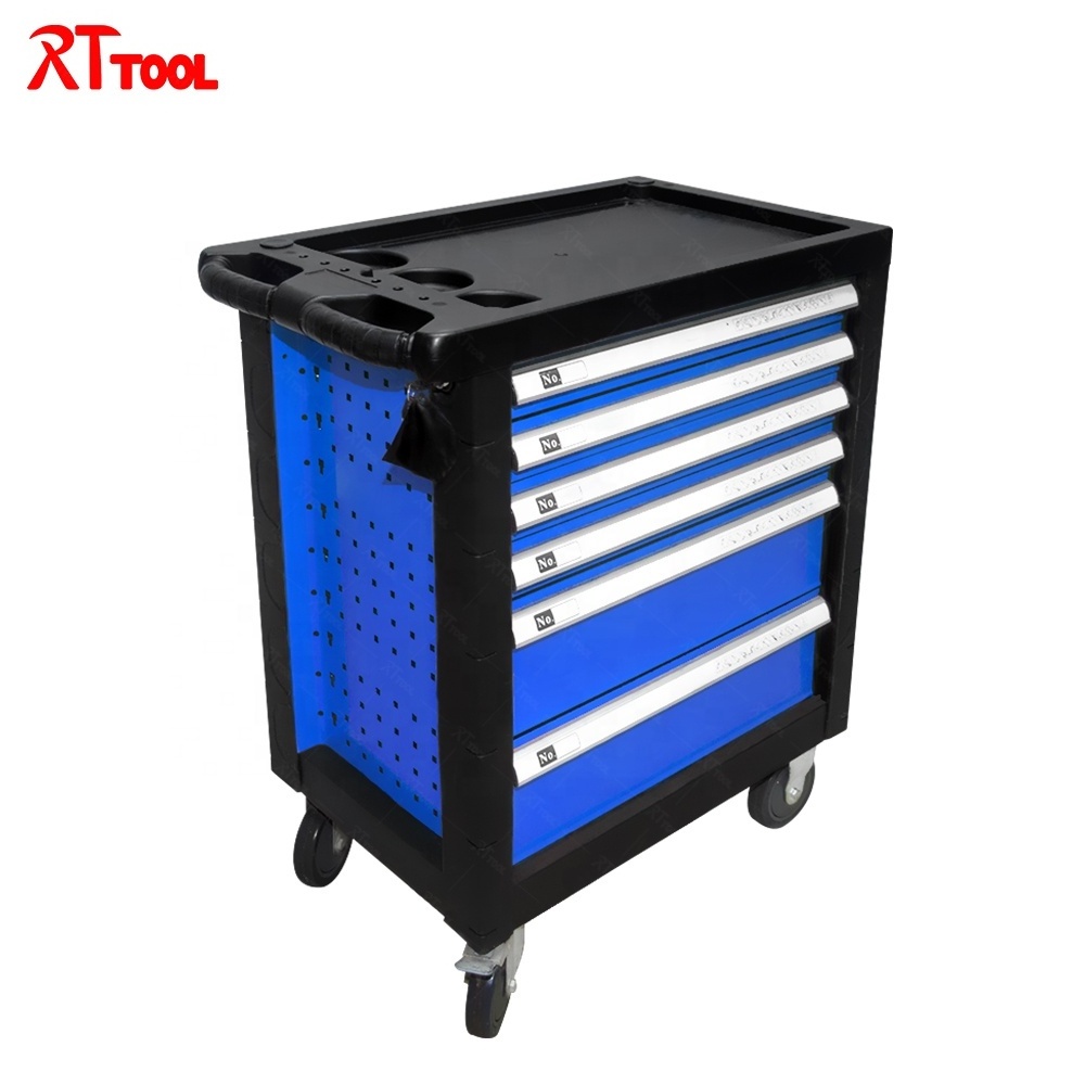 RTTOOL 159PCS Mechanic Garage Tool Cabinet Workshop Rolling Tool Chest With Drawers