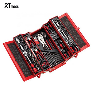 Professional 90 Piece Tools Kit with Cantilever Toolbox