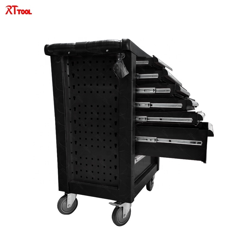 181pcs Hot Complete Tools Mechanic Tool Box Set in Trolley Hand Tool Cabinet