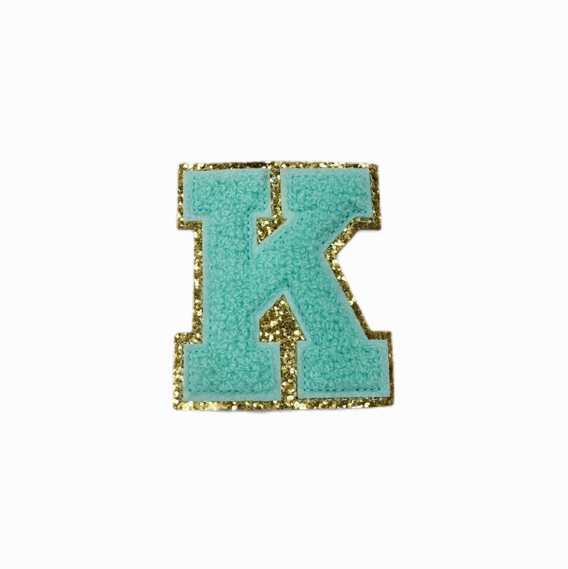 Chenille Patches Letters For Clothing Chenille Varsity Patches Varsity colorful Wholesale Chenille designer iron on patches