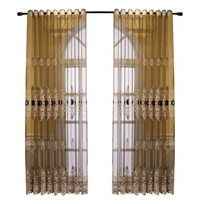 Turkish curtains luxury embroidery velvet european style living room bedroom simple curtains