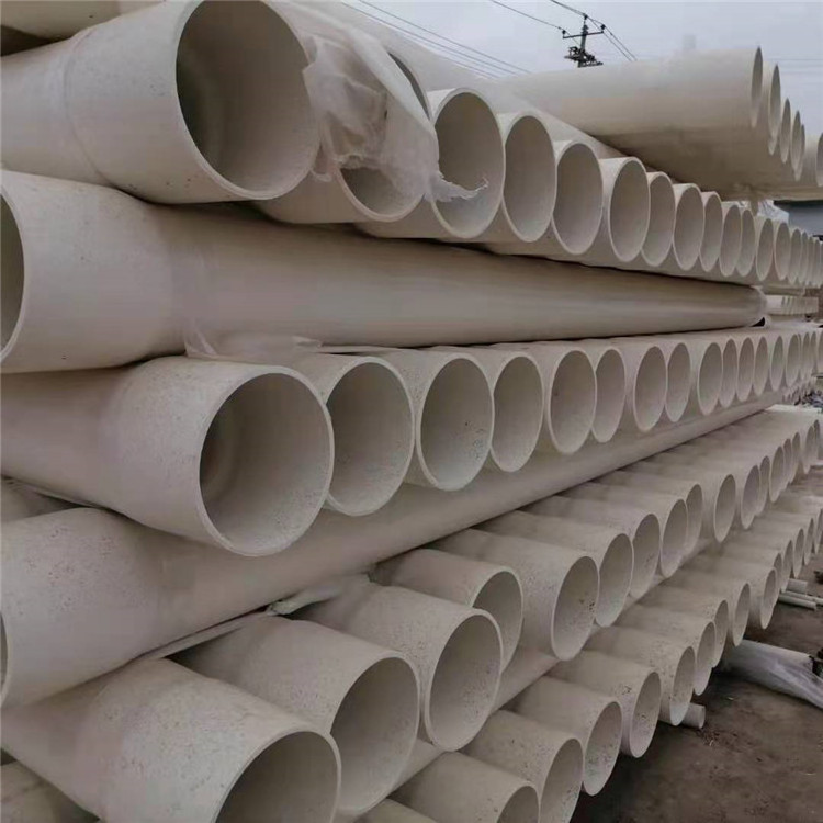 pvc pipe and fittings price 160mm 0.8mpa PVC water pressure pipe white 4m