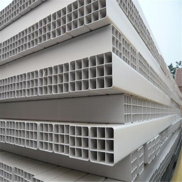 factory wholesales polyvinyl chloride pvc rectangular  tube for protecting optical cables