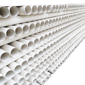 pvc pipe and fittings price 160mm 0.8mpa PVC water pressure pipe white 4m