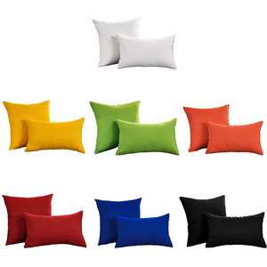 Solid Color Pillowcase 45*45cm Sun Protection High Quality Outdoor Cushions Cover Waterproof Throw Pillow Cover