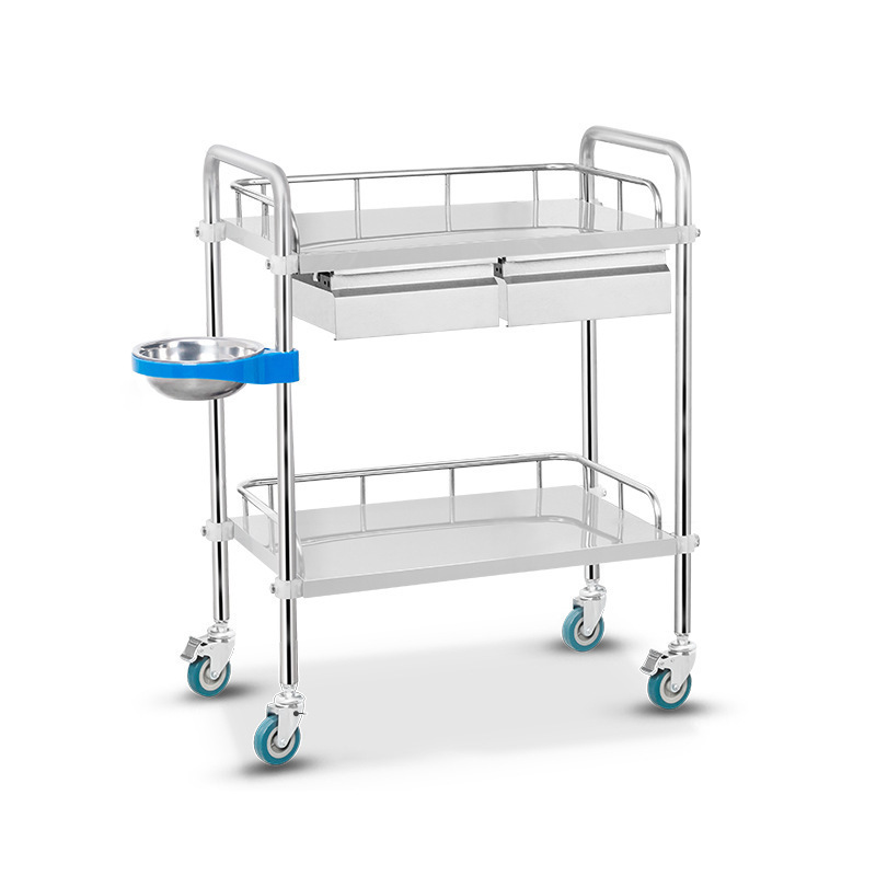 Stainless Steel Cheap Best-selling Assembled Medicine Cart