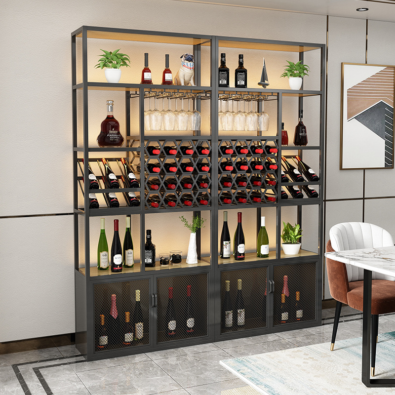 Multifunction Metal Wine Rack Wall Wine Rack Wine Rack Display