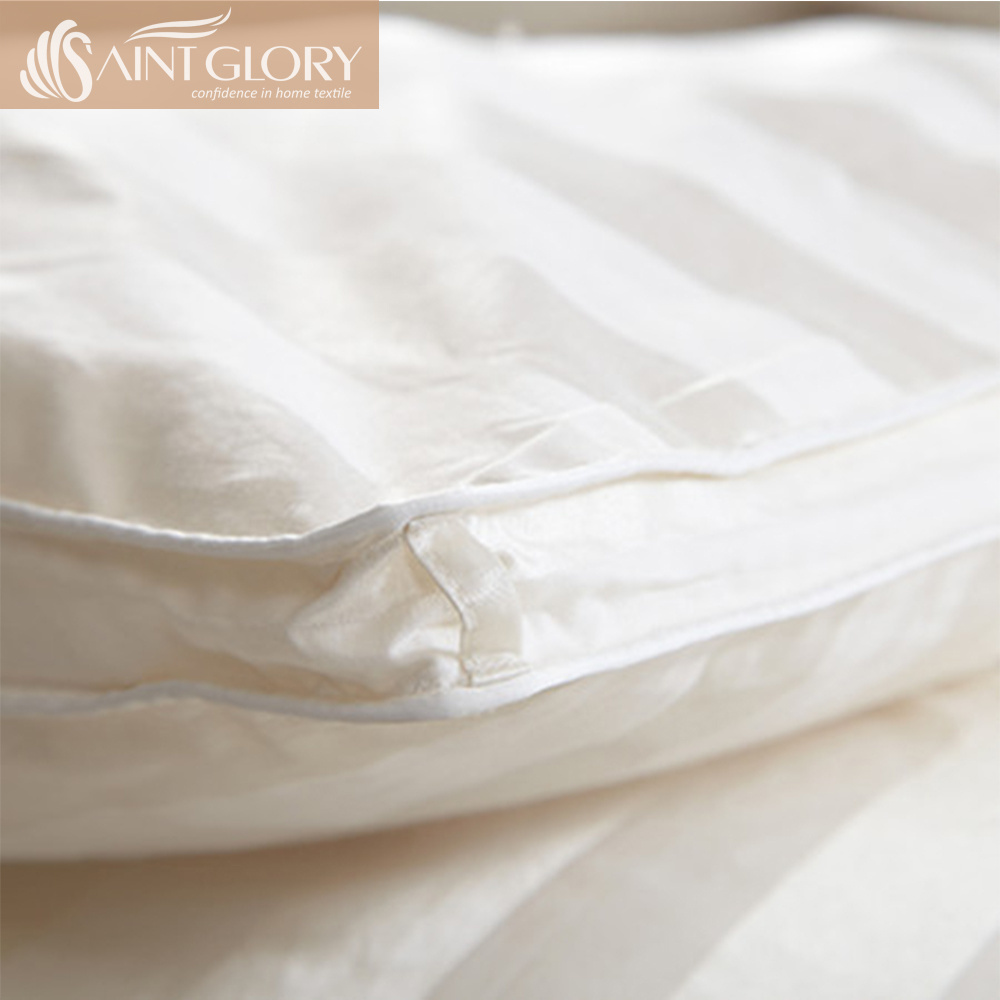 High grade best quality jacquard duvet with 100% silk fabric grosse down filling