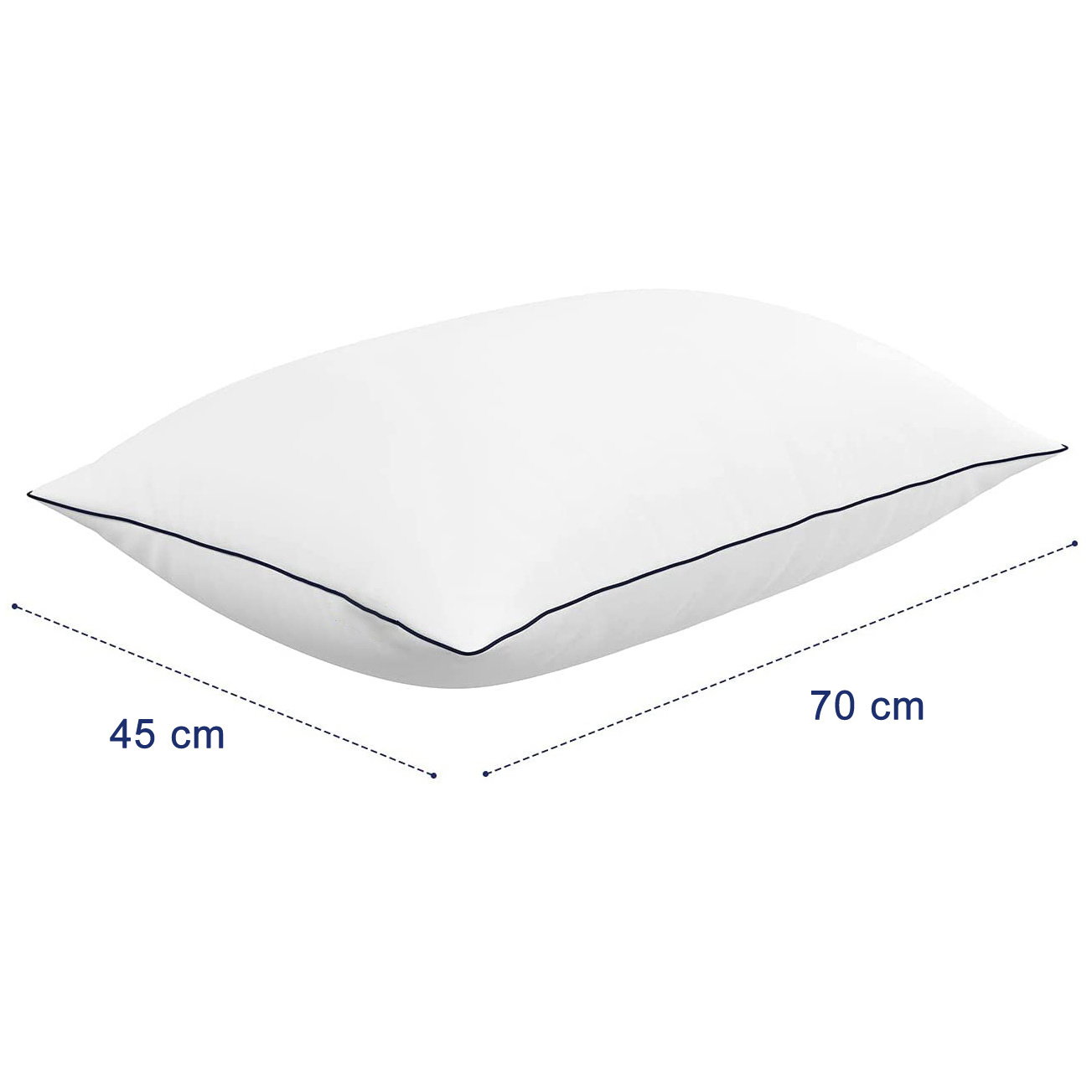 Wholesale Hot Sale White 50x50cm Polyester cushion non-woven cushion pillow insert