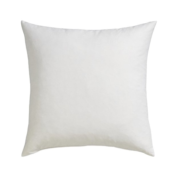 Custom 100% Polyester 45x45 Outdoor Sofa Comfort Seat White Feather Pillow Inner Cushion Inserts