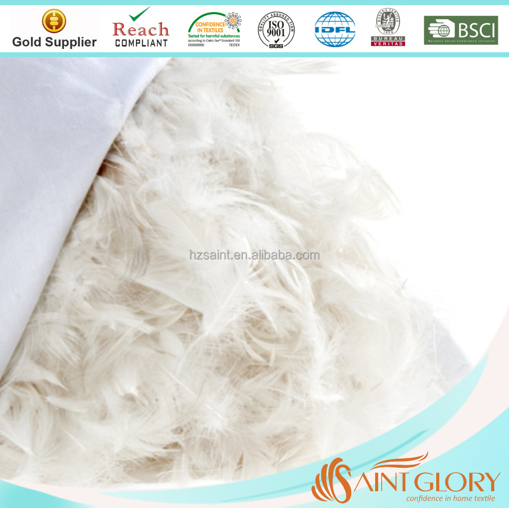 Cheap Manufacturer Duck Goose Feather Down Filling Pillow Inner Scatter Sofa Cushion For Sale at any customized size