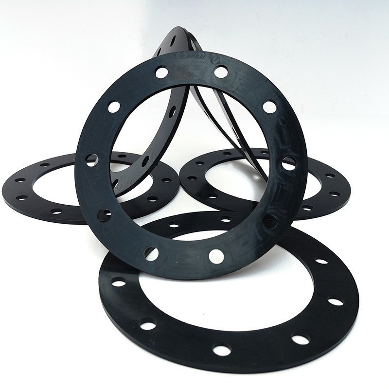 Factory Customized Rubber Sealing EPDM silicone NBR Rubber Gaskets Ring flat washer