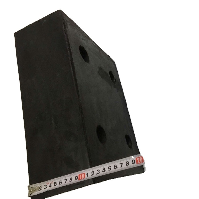 large solid hard rubber block