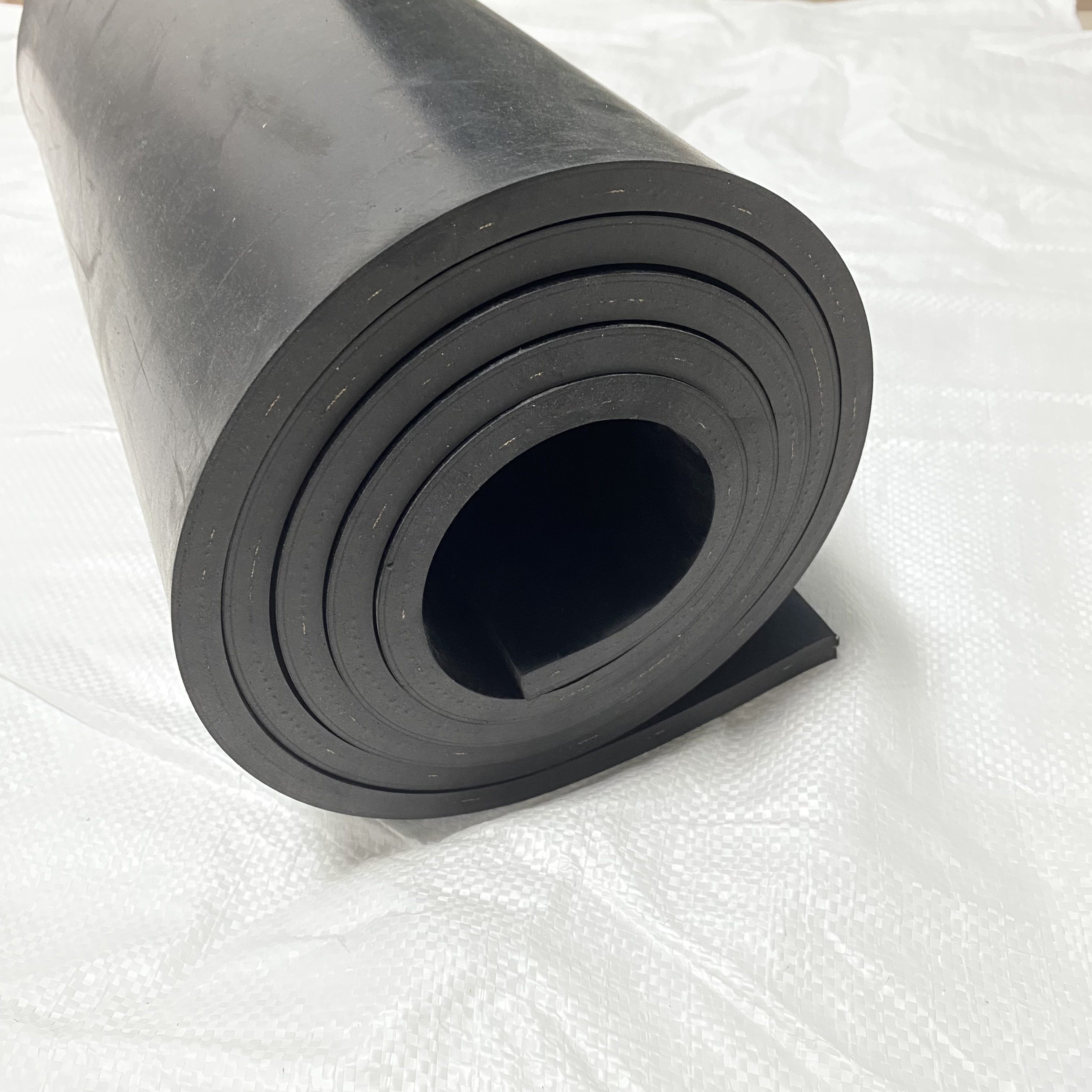 Customized 50mm Thick Rubber Plate Rubber Slab SBR NBR EPDM Rubber Sheet