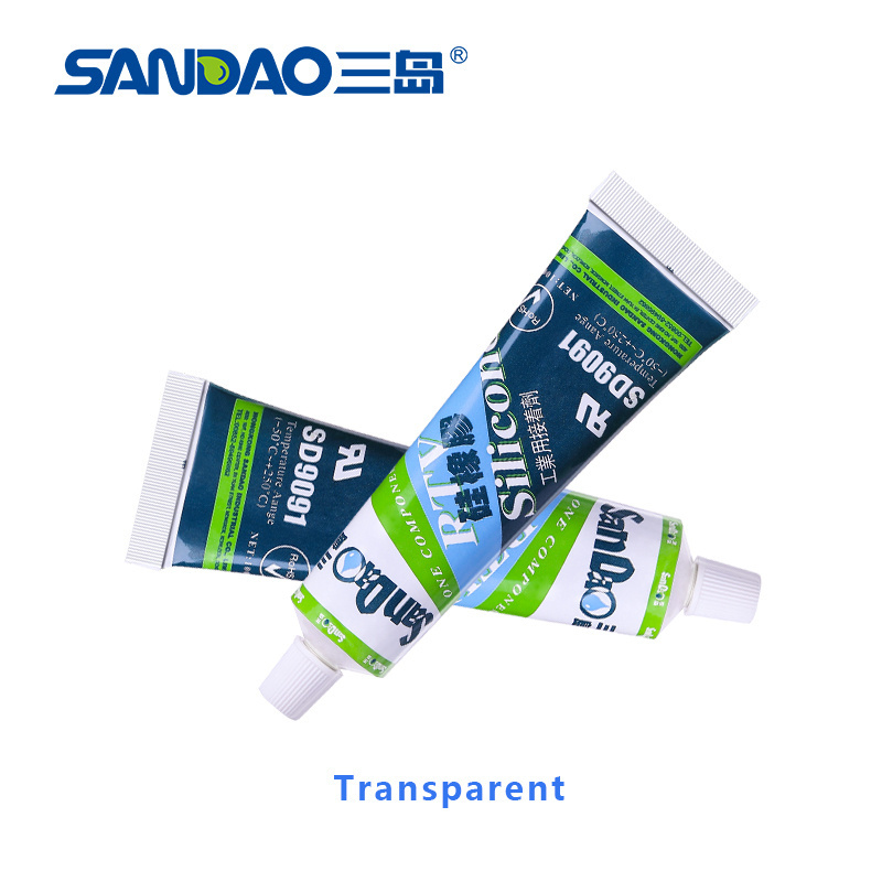 SD9091 Excellent Tensile Waterproof Heat-Resistant Glue for Instant Strength RTV Silicone Rubber Silica Gel Special Adhesive