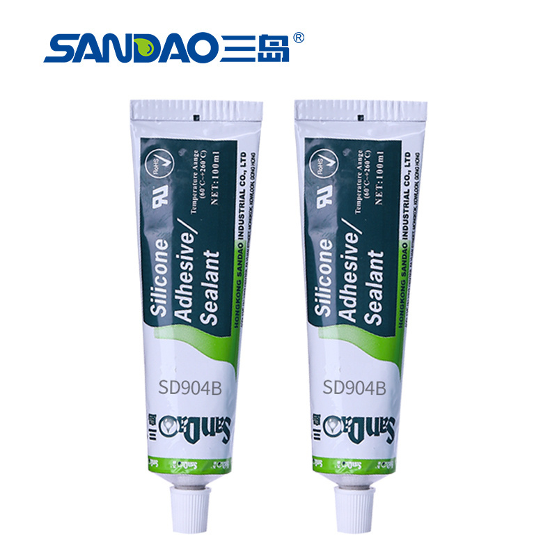 Silicone Sealant High Temperature Black RTV All Purpose Anti Mold  Waterproof Insulation Resistant Electronic Silicone Sealant